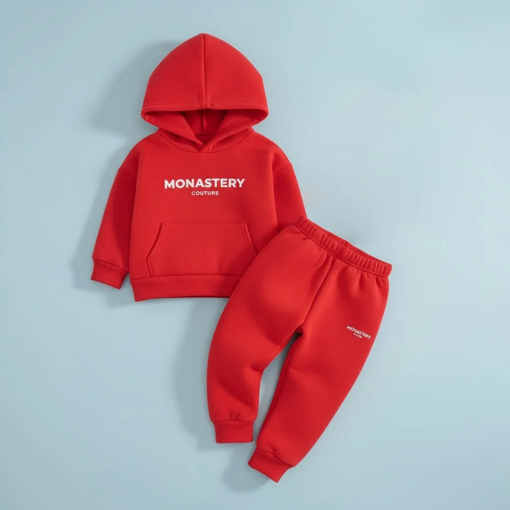 Conjunto Deportivo Buzo Capota Jogger (Monastery) NIÑO - NIÑA