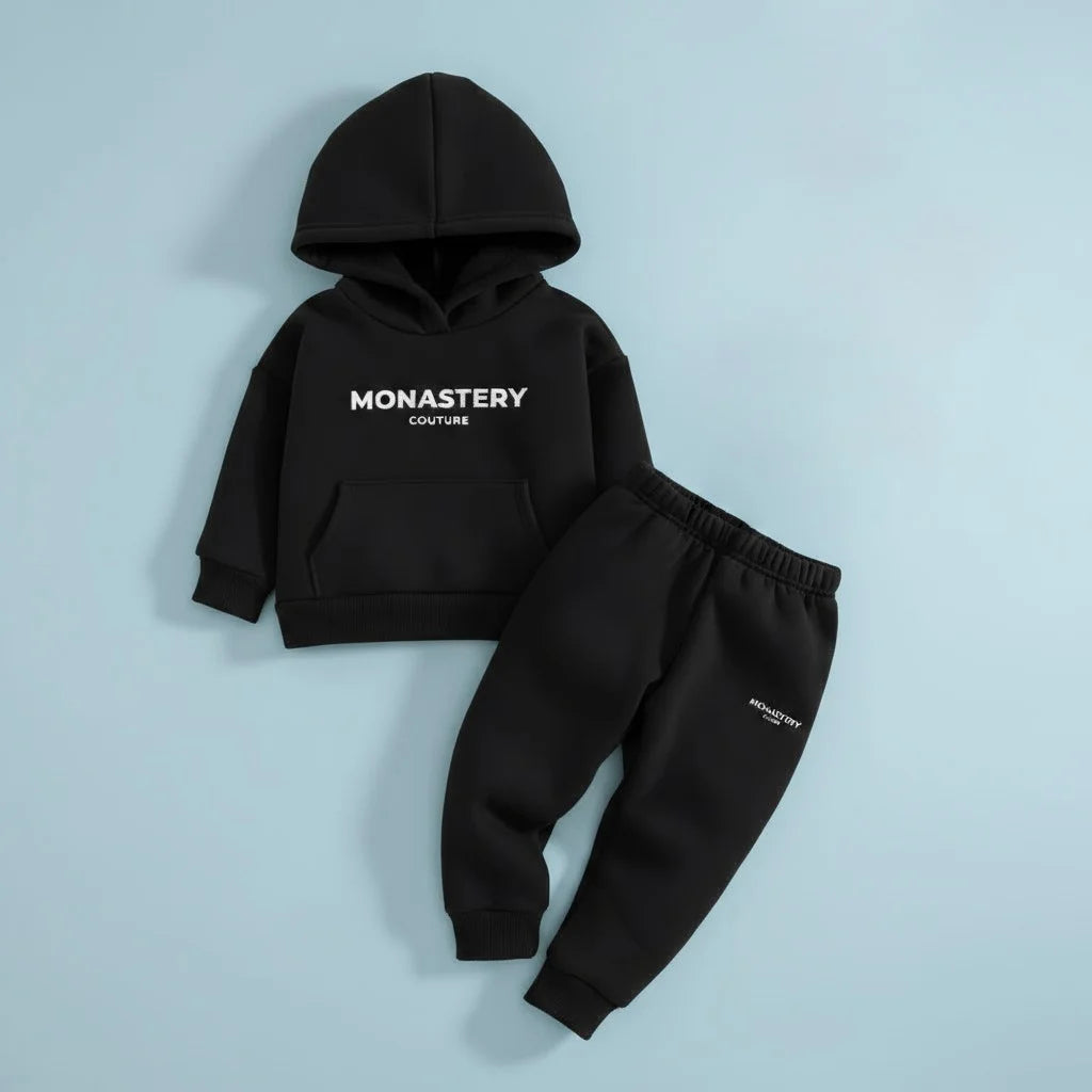 Conjunto Deportivo Buzo Capota Jogger (Monastery) NIÑO - NIÑA