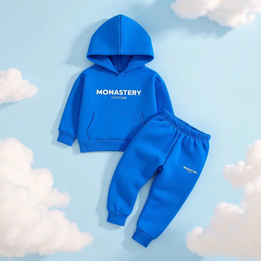 Conjunto Deportivo Buzo Capota Jogger (Monastery) NIÑO - NIÑA