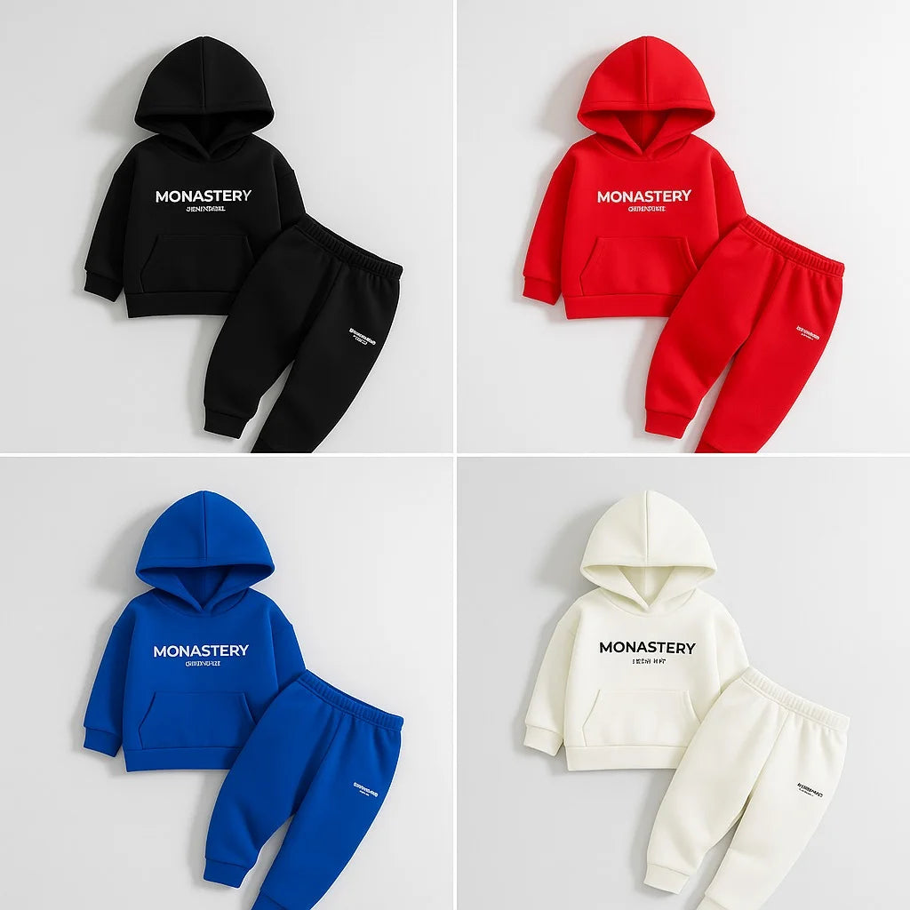 Conjunto Deportivo Buzo Capota Jogger (Monastery) NIÑO - NIÑA