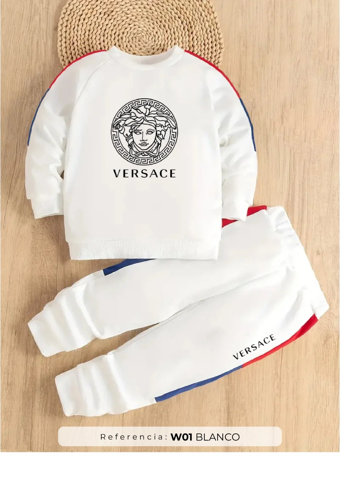 Conjunto Deportivo Buzo Jogger (Versace) NIÑO - NIÑA